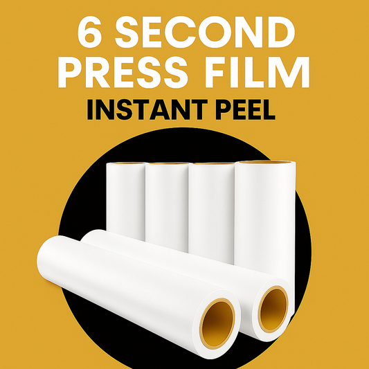 24 inch DTF Film Rolls, 6 Second Press Instant Peel