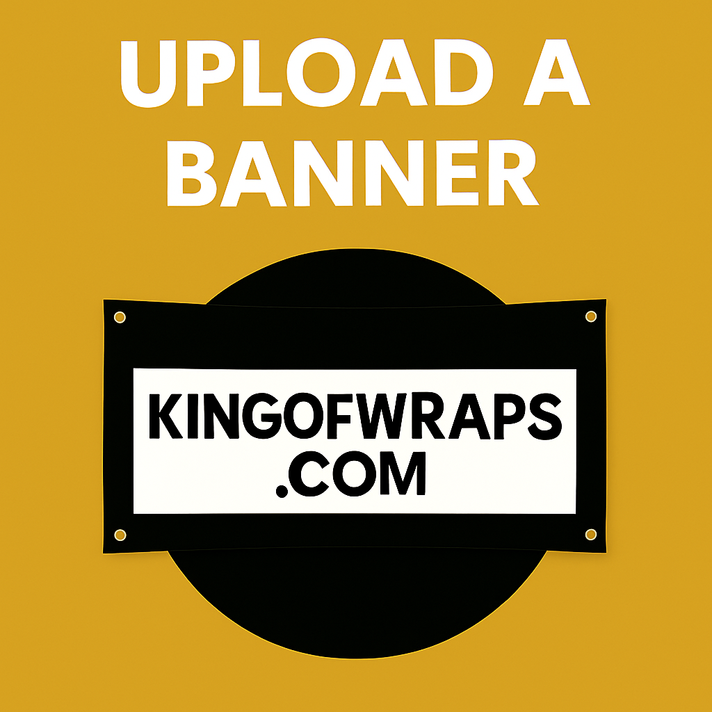 Upload Your Custom Banners