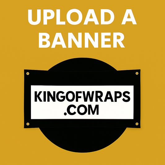 Upload Your Custom Banners