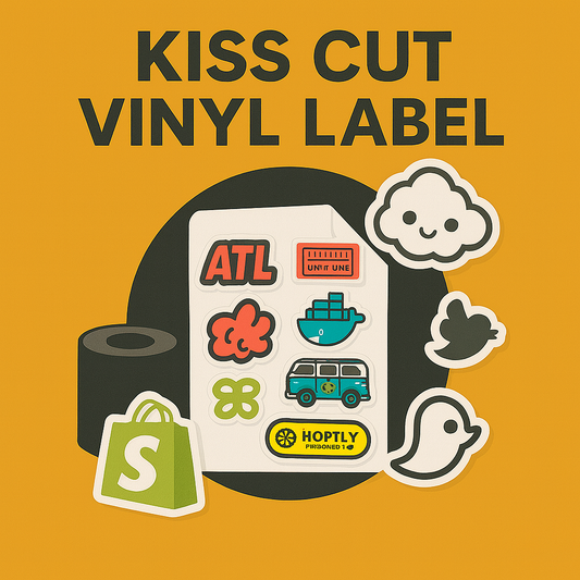 Kiss Cut Vinyl Labels